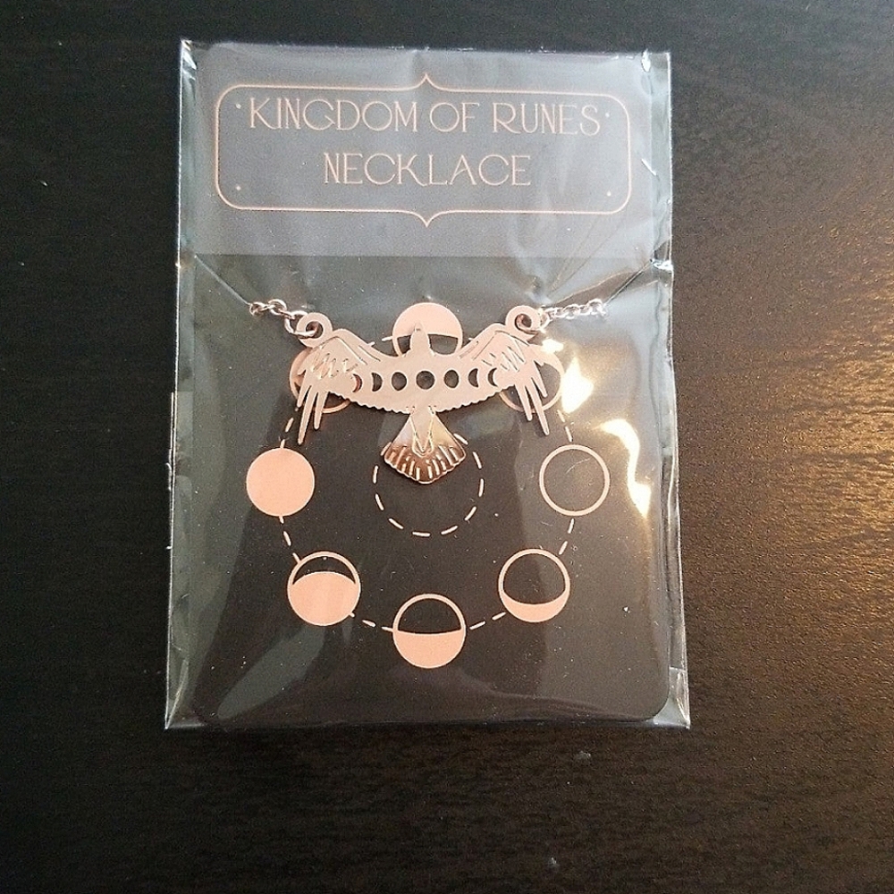 Kingdom of Runes Necklace from Bookish Box